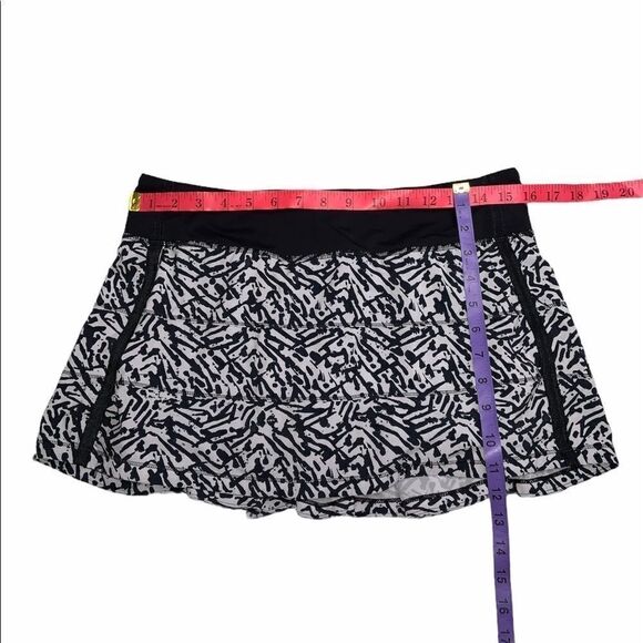 𝅺lululemon Pace Rival Skirt II Brushed Animal - Picture 12 of 12